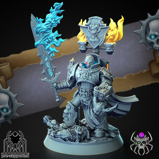 High Warden of Demon Hunters Resin Boss Miniature product image