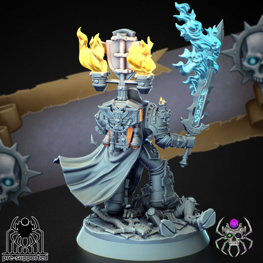 High Warden of Demon Hunters Resin Boss Miniature alternate view 2