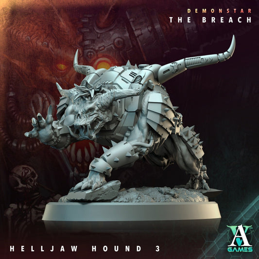 Helljaw Hound Resin Boss Miniature product image