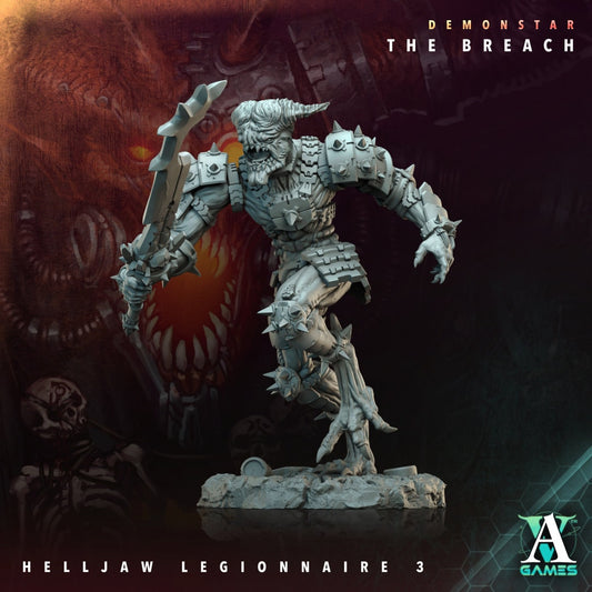 Helljaw Legionnaire Resin Upgrade Parts alternate view 2