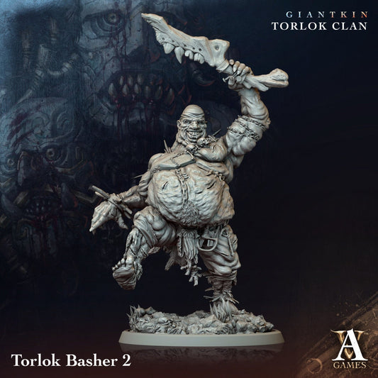 Torlok Basher Resin Miniature Figure alternate view 2