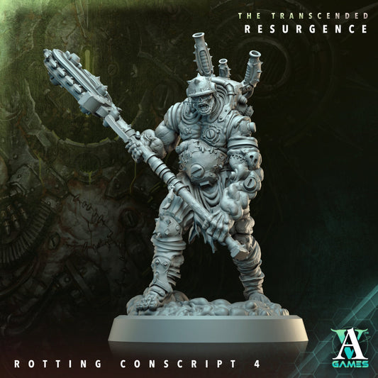 Rotting Conscript Resin Miniature Figure product image