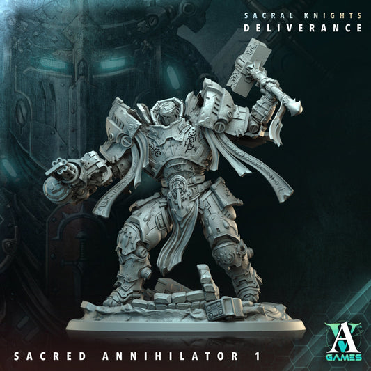 Sacral Knights Annihilator Resin Vehicle Miniatures alternate view 2