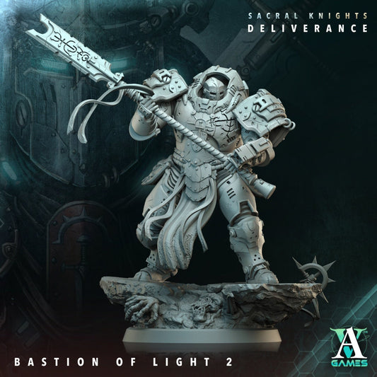 Bastion of Light Resin Miniature Figure alternate view 2