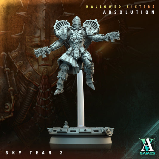 Sky Tear Resin Miniature Figure alternate view 2