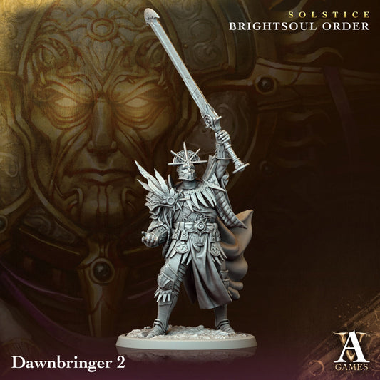 Dawnbringer Resin Miniature Figure alternate view 2