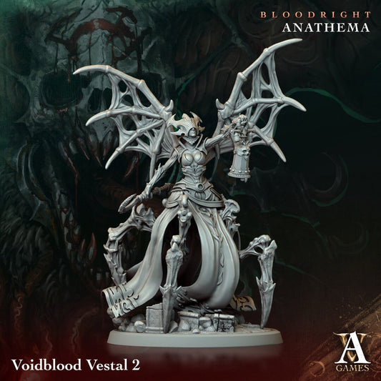 Voidblood Vestal Resin Miniature Figure alternate view 2