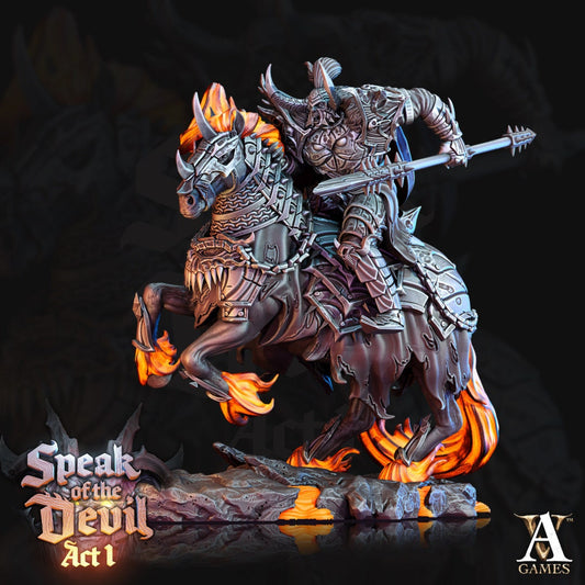 Hell Knight Resin Miniature Figure product image
