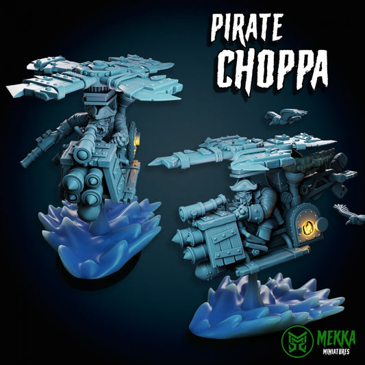 Orc Pirate Choppa Resin Miniature Figure alternate view 2