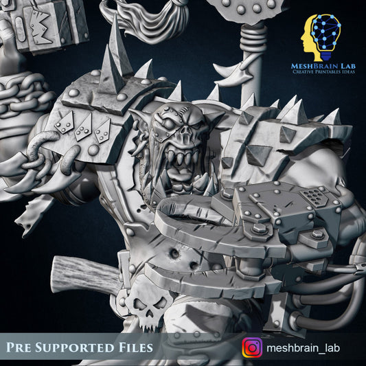 Ork Boss Big Klaw Resin Boss Miniature product image