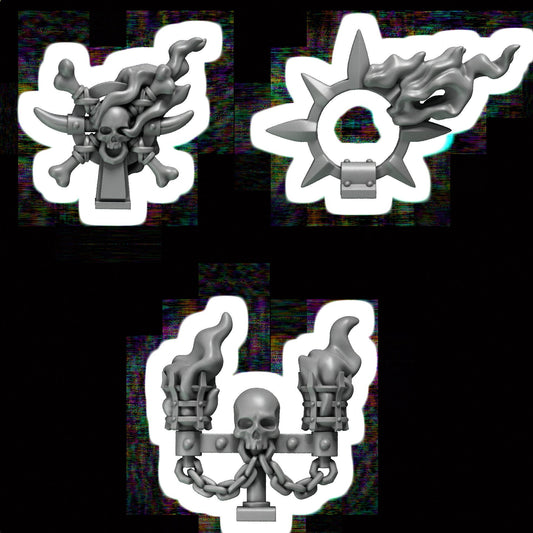 Cursed Legion Decorations x9 Resin Upgrade Parts product image