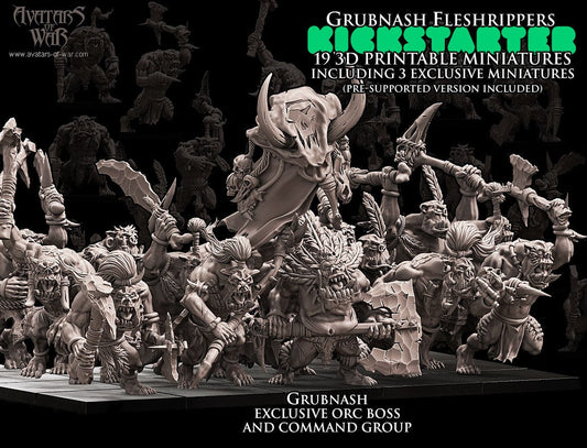 Savage Orc Regiment Resin Miniatures Regiment product image