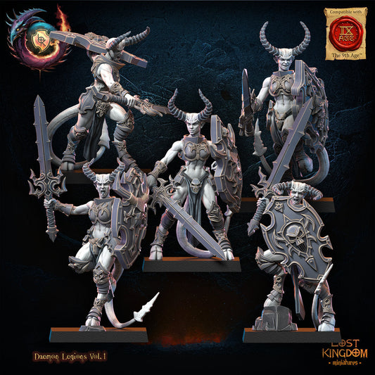 Succubi Squad Resin Miniatures Set product image