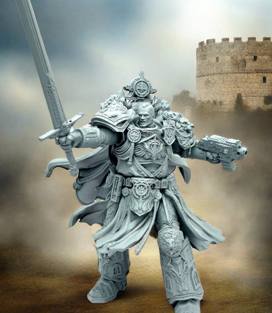 Knight of the Round Table Resin Miniature Figure product image