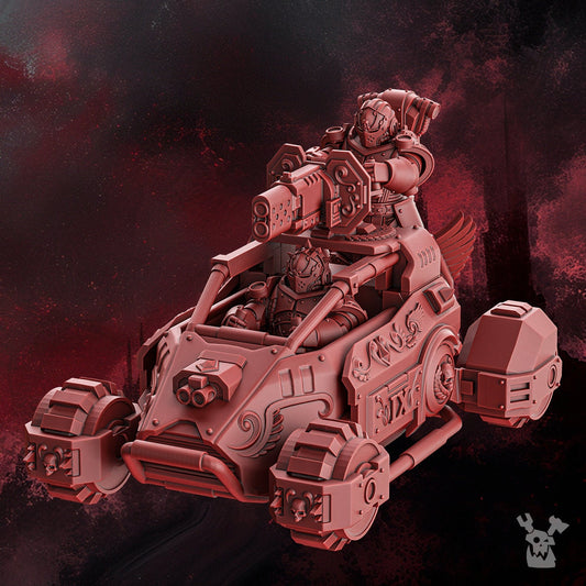 Crimson Wings Buggy Resin Vehicle Miniature product image