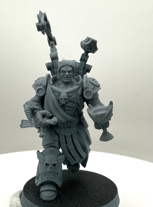 Crimson Wings Medic Resin Miniature Figure alternate view 2