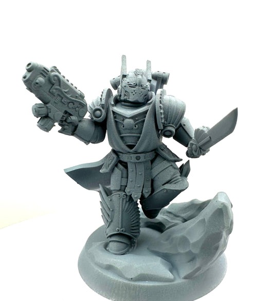 Crimson Wings Captain Resin Miniature Figure alternate view 2