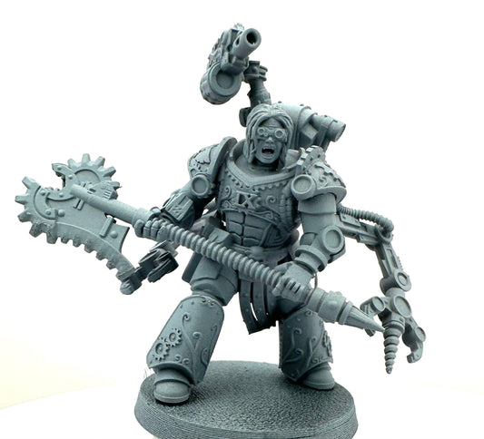Crimson Wings Tech Adept Resin Miniature Figure alternate view 2