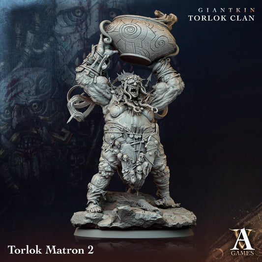 Torlok Matron Resin Miniature Figure product image