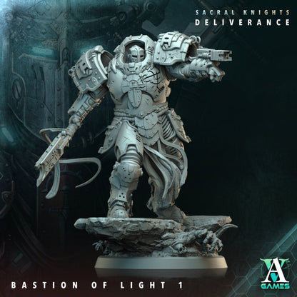 3D Printed Bastion of Light by Archvillain Games