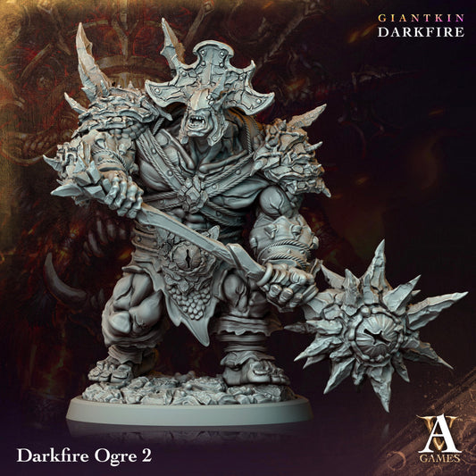 Darkfire Ogre Resin Boss Miniature product image