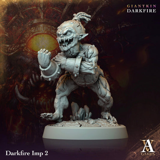 Darkfire Imp Resin Miniature Figure alternate view 2