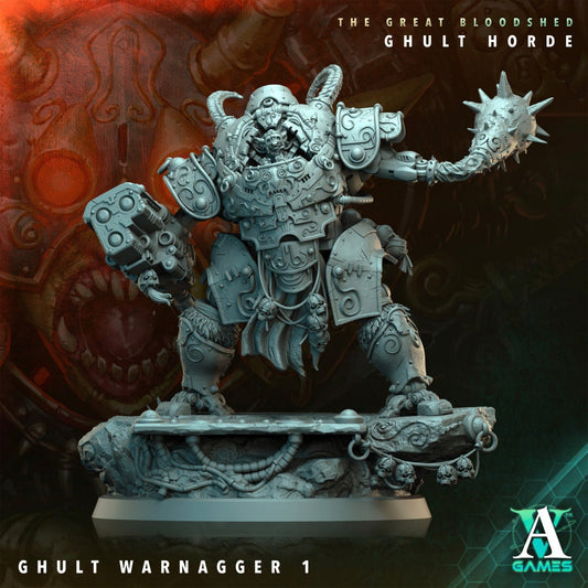 Ghult Warnagger Resin Miniature Figure alternate view 2