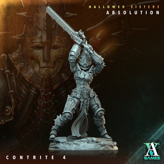 Contrite Resin Miniature Figure alternate view 2