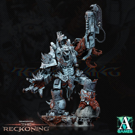 Chaosbred Devastators Resin Miniature Figure alternate view 2
