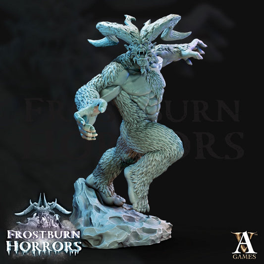 Yeti Resin Miniature Figure alternate view 2