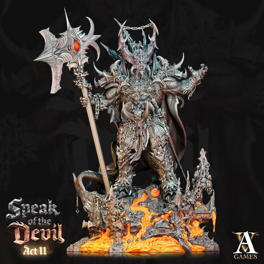 Astaroth - Archdevil of Wrath Resin Miniature Figure product image