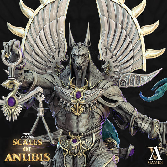 Anubis Resin Miniature Figure alternate view 2