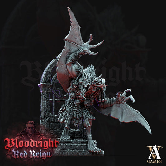 Vampire Miasma Resin Miniature Figure alternate view 2