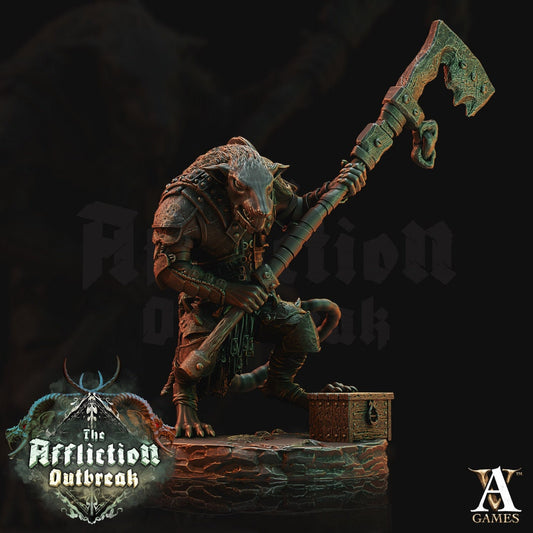 Slumrat Guerillas Resin Miniature Figure alternate view 2