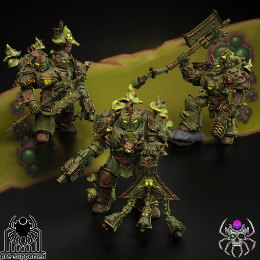Plague Bringer Battle Squad Resin Miniatures Set product image