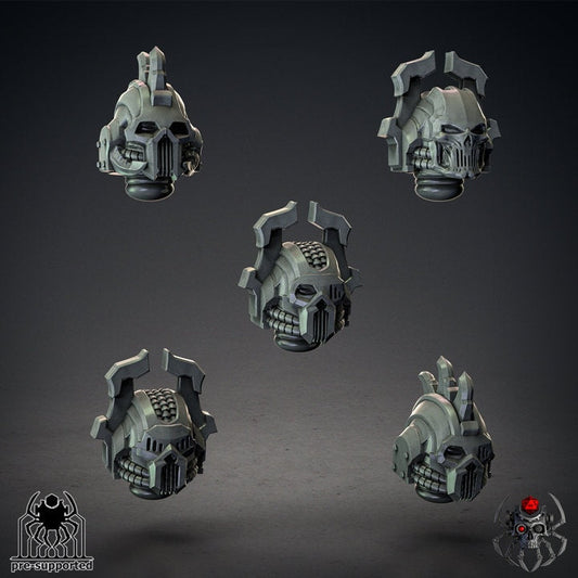 Bloody Skulls Helmets Resin Upgrade Parts product image