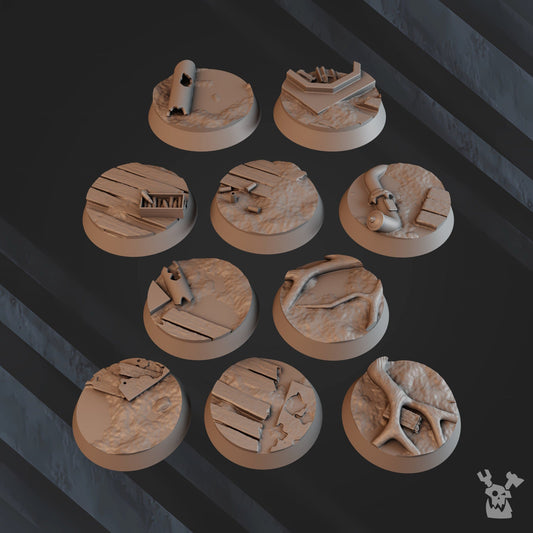 Green Hell Division - Base Set Resin Terrain Set product image