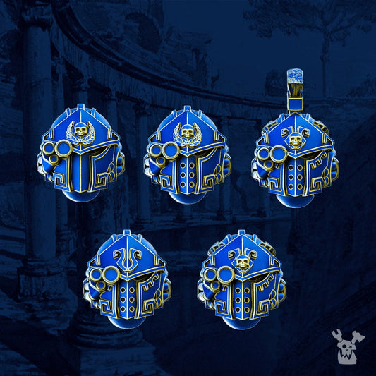 Princeps Helmet Set x10 Resin Upgrade Parts product image