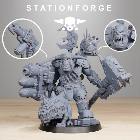 Orkaz BlackSkull Resin Miniature Figure product image