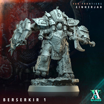 3D Printed Berserkir by Archvillain Games