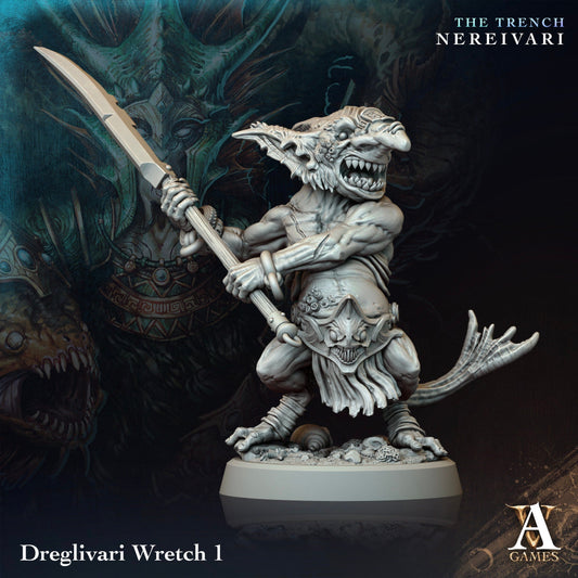 Dreglivari Wretch Resin Miniature Figure product image