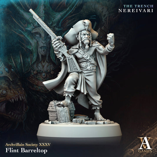 Reefguard Captain Resin Miniature Figure product image