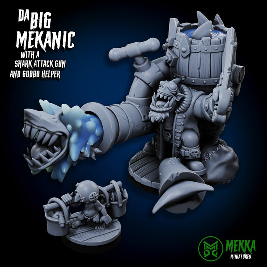 Big Mekanic with Shark Gun Resin Upgrade Parts product image