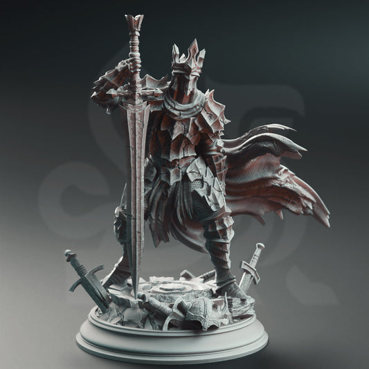 Void Knight Resin Miniature Figure alternate view 2