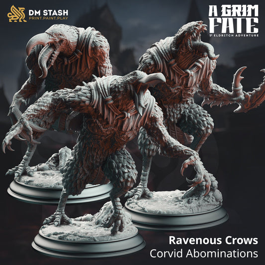 Ravenous Crows Resin Miniature Figure product image