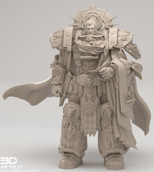 Space Caesar Resin Miniature Figure product image