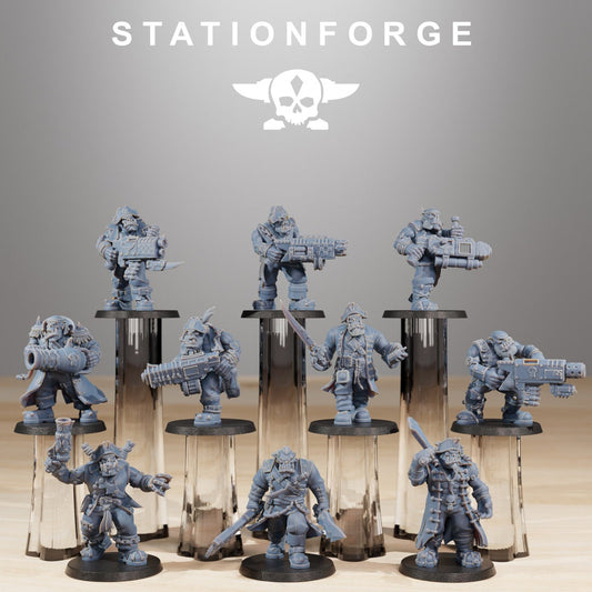Orkaz Pirates x10 Resin Miniatures Set product image