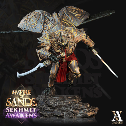 Golden Scarabs Resin Miniature Figure product image