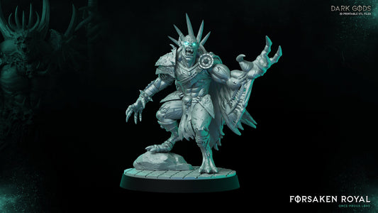 Forsaken Lord Resin Boss Miniature alternate view 2