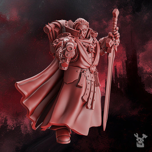 Mathias of the Crimson Wings Resin Miniature Figure product image